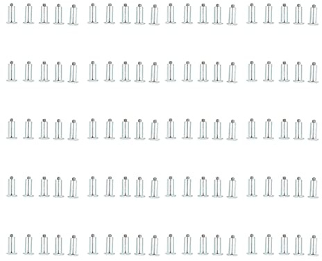 Pretfy 100 Pezzi Galvanizzati Galvanizzati Picchi di Pneumatici, Resistenti allo Slittamento, Forte Impugnatura per Auto, Camion, Carrello Elevatore, Fuoristrada