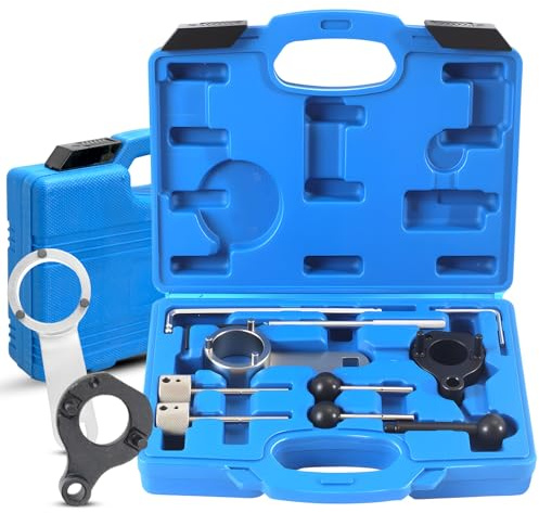Outils de Calage Distribution Kit Compatible avec VW pour Audi pour SEAT pour Skoda T10264 T10265 T10490 T10051 3359 T10060A pour 1.4 1.6 2.0 TDI CR EA288 Engine Outils Courroie Distribution Moteur