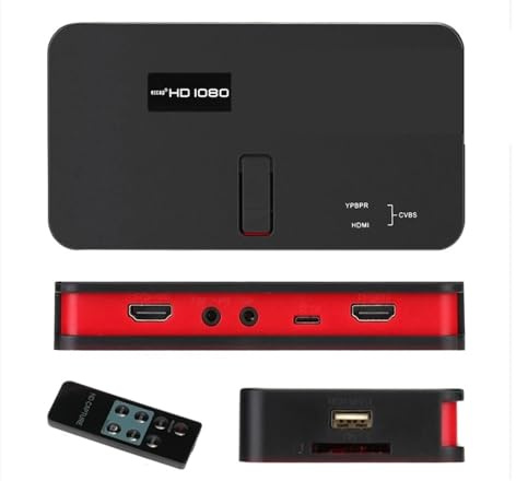 Tarjeta de captura de video de 1080P con disco flash USB, caja de grabación de juegos, grabador de video Compatibilidad ampliada