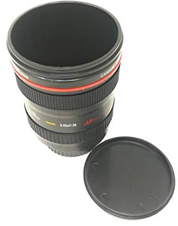 TEMPO DI SALDI Tazza A Forma Di Obiettivo Di Una Fotocamera Reflex Per Caffè Latte Da 0,35 L