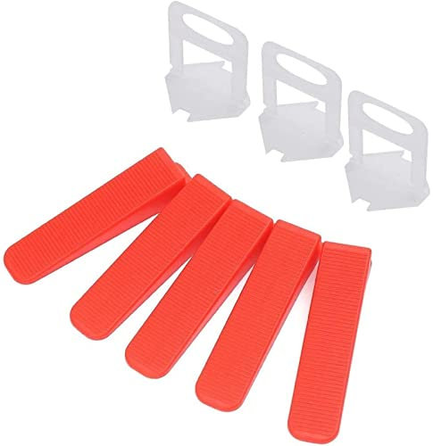 TOPWAY Tile Leveling System 400pcs Pack 3mm Levelers Spacers for Building Walls Floors