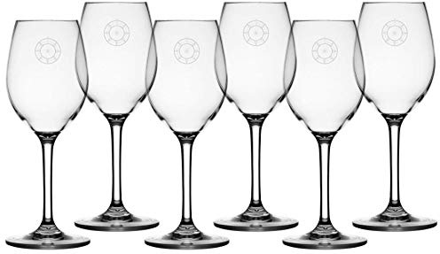 Marine Business Bali - Juego de copas de vino (6 unidades, irrompible)
