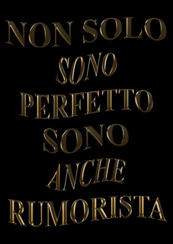 Non Solo Sono Perfetto Sono Anche Rumorista: Agenda 2022-2023 Settimanale e Giornaliera A4 Grande Formato | Calendario mensile 2022|2023, 24 Mesi | Pianificatore a 2 anni (Regalo per Rumorista)