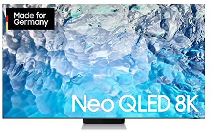 Samsung Neo QLED 8K QN900B 75 Zoll Fernseher (GQ75QN900BTXZG, Deutsches Modell), Quantum HDR 4000, Neural Quantum Prozessor 8K, Dolby Atmos, Smart TV [2022]