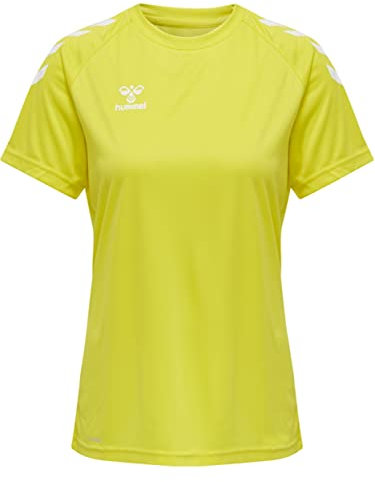 hummel hmlCORE XK Poly T-Shirt Damen gelb, 2XL Damen