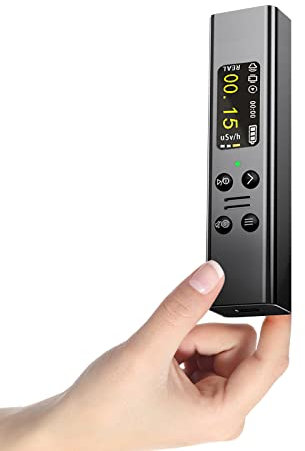 Geiger Counter Nuclear Radiation Detector, Portable Handheld Beta Gamma X-ray X-Rays and Y-Rays，Rechargeable Radiation Monitor Meter