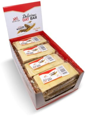 XXL Nutrition - Delicious Oat Bar - Haferriegel, Müsliriegel, Energieriegel mit Haferflocken - 12 Pack - Wei