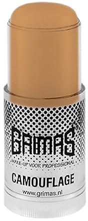 GRIMAS Profi Concealer Camouflage Stick, 23ml, Hautfarbe B2, professionelles stark deckendes und kaschierendes Make-Up für Tattoos, Feuermale, Augenringe, Pigmentflecken und vieles mehr