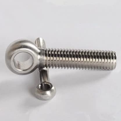 GETREY Dehnschrauben Rawl, Ankerbolzen, M6*20 Ringschrauben mit Ringmuttern/Loch, Edelstahl, metrisches Gewinde, Befestigungsmaterial, Schraube (20 Stück/Menge)