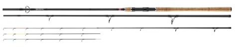 DAIWA Ninja X Feeder 360XH, 3,60 m, 11 pies 10 pulgadas, 0-220 g, 3+3 secciones, caña de pescar