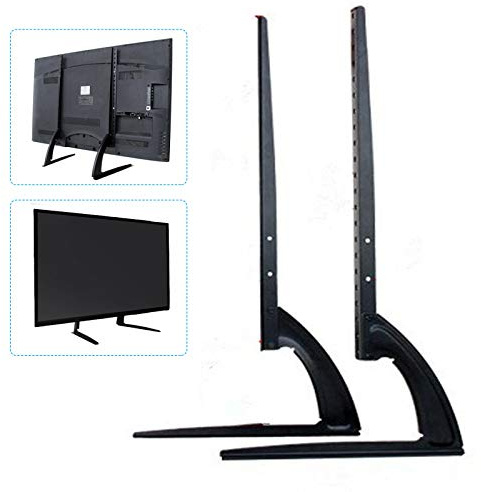 Universal TV Standfüße, TV Ständer,TV Standfuß,Fernseher TV Standfuss,für 32-70Zoll LED/LCD TV Haushalt，Kaltgewalztes Stahlblech, Fernseh