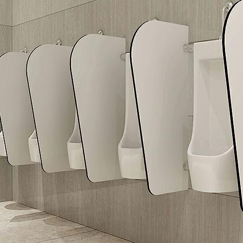 Urinal-Bildschirm-Toilettentrennwand, Herren-Urinal-Sichtschutz-Toilettentrennwand, an der Wand montierte Holztrennwand-Urinal-Schallwand, geeignet für Schule/Kindergarten/Einkaufszentrum/öffentlich