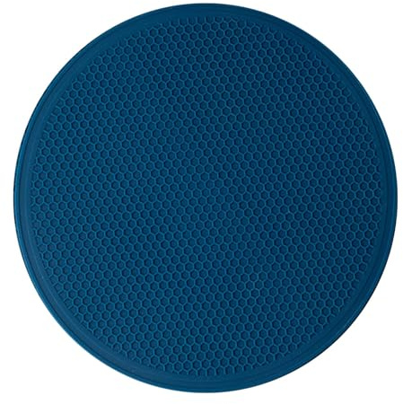 Silikon Topfuntersetzer, 30 cm Runde Waben Topfhalter Rutschfestige Hitzebeständige Silikon Untersetzer für Tassen, Schüsseln, Teller