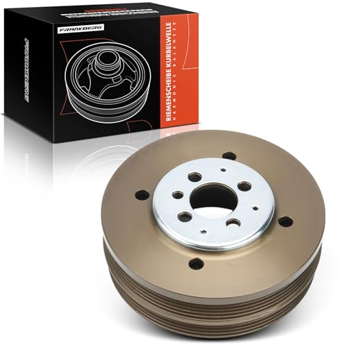 Frankberg Riemenscheibe Kurbelwelle Kompatibel mit A4 8D2 1.9L 1995-2000 A4 Avant 8D5 1.9L 1996-2001 A6 Avant 4B5 1.9L 1998-2001 P.a.s.s.a.t 3B2 1.9L 1996-2000 Replace# 028105243Q