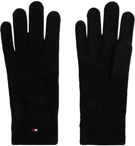 Tommy Hilfiger Damen Th Flag Fluffy Knit Gloves Aw0aw17797 Handschuhe (1er Pack)