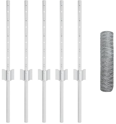 vidaXL Staket med stolpar Silver 0.4 x 10 m Stål, Trädgård och terrass, slitstarkt stängsel utomhus, anpassningsbart skydd, väderbeständiga paneler