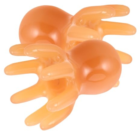 TOVINANNA 2pezzi Massaggiatore Palmare Capelli Con Design Otto Artigli Pettine Guasha Per Manuale Del Capelluto Sollievo Da Affaticamento