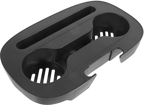Mikikit Bandeja Portavasos para Silla Portátil Estable Soporte para Tazas Bandeja para Servir Refrigerios Portavasos para Sillón