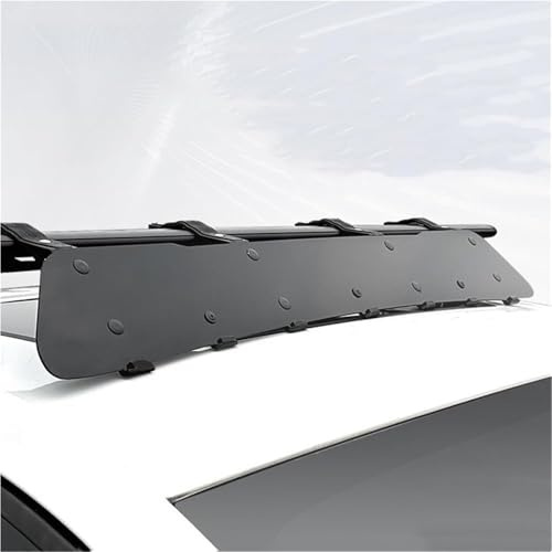 Moderner Dachwindabweiser, Dachgepäckträger-Windschutzscheibenabdeckung, Geräuschreduzierender Dachgepäckträger-Luftabweiser, (114 cm - 44,9 Zoll)(85cm-33.5in)