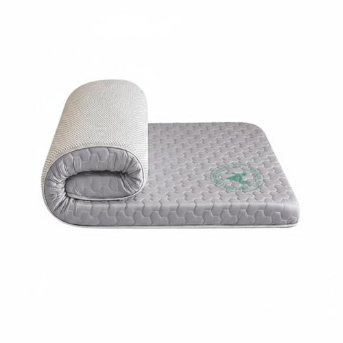 Fonowx Surmatelas Mémoire de Forme Matelas Topper Lit Simple Coussin Dorsal Confort Quotidien Mousse Viscoélastique Contours Réactifs Fermeté Modérée, 90 X 190 Cm