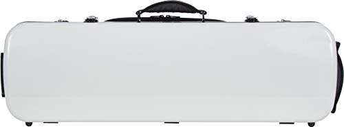 Geigenkoffer Glasfaser Oblong 4/4 white - olive M-Case