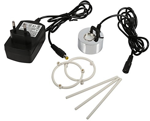 24V Ultraschall Nebelmaschine,24V Fogger Springbrunnen Teich Zerstäuber Luftbefeuchter, Steingarten Aquarium Vase Geburtstag Heiligtümer Fogger Zerstäuber Dekoration(A)