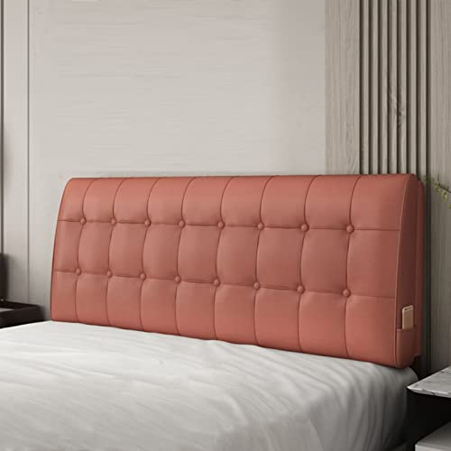 Generic Kopfbrettkissen Wandkissen Kopfkeil Lesebleme Lendenhalter Hinterbett Ruhestand Für Tagesbettbettbett Schlafsäle Mit Abnehmbarem Abdeckung,C,with headboard 63/160cm