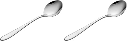 Viners Eden 18/10 Stainless Steel Teaspoon, 13cm (Pack of 2)