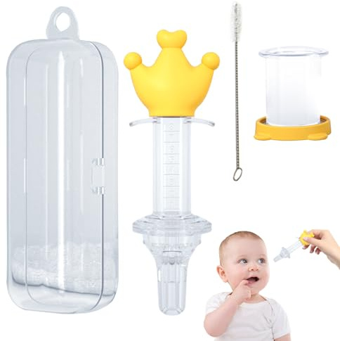 Distributeur de médicaments pour bébé, seringue de médicaments pour bébé,Distributeur mignon de mangeoires pour bébés | Sucette médicale pour nouveau-nés, ustensiles d'alimentation pour bébé Mawma