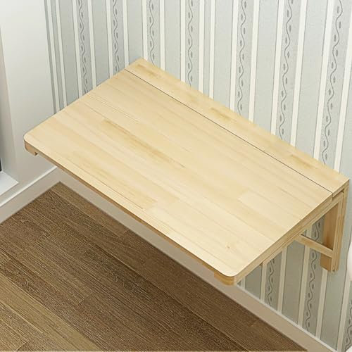 Valdoza Wandklapptisch Klapptisch Wand Wandtisch Klappbar, Wandklapptisch Nimmt Keinen Platz EIN, Klappbarer Klapptisch Zur Wandmontage Für Kleinen Raum 60x40cm(23.6x15.7in)(100x40cm(39.3x15.7in))
