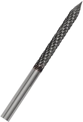 Be In Your Mind Fraise 6MM X 88MM en Acier Tungstène pour Réparation de Pneus Fraise en Carbure pour Métal Dur Foret pour Pneus Tête Rotative en Carbure pour Perceuse Pneumatique