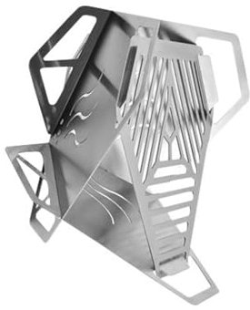Klappbare Feuerstelle Aus Edelstahl Für Grill Picknicks Terrassen Faltbare Feuerstelle Grills Faltbare Camping Grills Lagerfeuer Grills