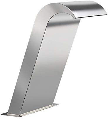 HUIBBGO Fontana da Piscina in Acciaio Inossidabile, Fontana da Giardino, Cascata, per laghetto da Giardino, Decorazione per Acqua, Regalo per Piscina all'aperto