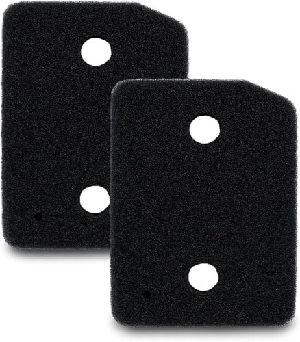 2 Pezzi Filtri in Schiuma Compatibili con Asciugatrice Miele T1, Modello 9164761 - Filtro Doppio Strato, Dimensioni 207 x 157 x 30 mm, Prodotto in Germania,per Lanugine e Particelle Fini