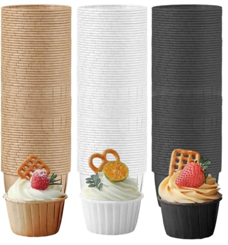 150pcs Cupcake Cases for Baking, Muffin Cases Greaseproof Paper Cups, Cup Cake Cases for Baking, Cupcake Liners Cupcake Cups for Birthday Wedding Party