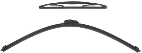 Wischblatt Scheibenwischer Wischerblätter Satz vorne und hinten 650mm 300mm Scheibenwischerblätter Waschanlage Frontscheibenwischer Scheibenwischblatt Heckscheibenwischer Blatt für Aygo C1 107