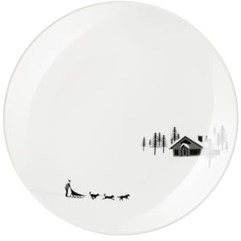 ASA Selection Dessertteller Sled Dogs Snow Tracks