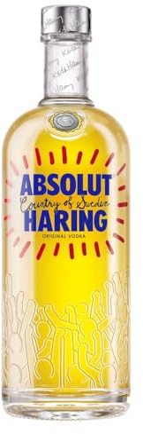 Absolut Haring Artist-Edition Vodka 1L
