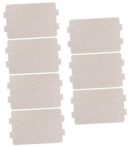 NUOBESTY 7piezas Láminas de Mica para Horno Microondas Placa de Mica Repuestos de Aislamiento Térmico para Cocina