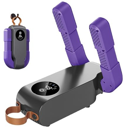 Machine À Sécher Les Chaussures Support Chauffant Pour Bottes Pliable | Séchoirs Bottes Travail Minuterie 5 Niveaux Pour Saisons Pluvieuses Mois D'Hiver Salle De Sport Aventures Extérieures Sites
