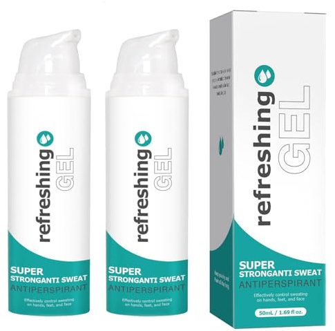 Gel Antitranspirante 150 ml Desodorante antitranspirante en aerosol contra la sudoración intensa gel desodorante de acción rápida, protección duradera, unisex (100ML)