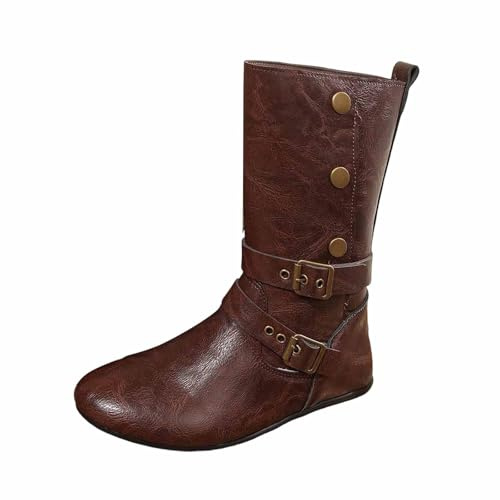 Zapatos medievales, botas de vaquero para mujer, zapatos descalzos, botines, botines planos, zapatos de escalada, resistentes, impermeables, antideslizantes