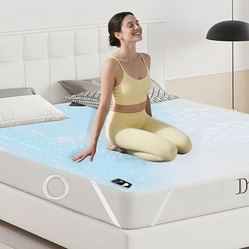 Sábana de tierra con cable de conexión a tierra, alfombrilla conductora antimicrobiana plateada para dormir mejor seguro para niños y adultos, compatible con Queen y King