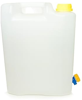 Web Truck Depósito de agua potable de 10 l, aprobado para el contacto con alimentos para camiones, autobuses, camping, picnics, excursiones