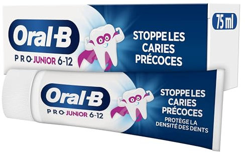 Oral-B Pro Junior Dentifrice, 6 à 12 Ans 75 ml
