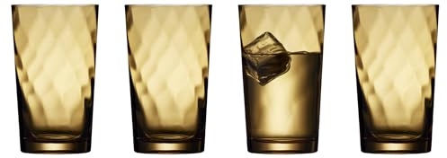 Lyngby Glas Vienna Highball 45 cl 4 st Amber