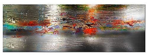 murando - Akustikbild 150x50 cm Bilder mit Akustikschaumstoff Hochleistungsschallabsorber Schallschutz Leinwandbild XXL 1 tlg Wandbild a-A-0741-b-a