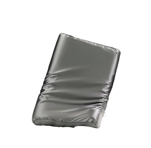 Seidenkissenbezug Kissenbezug aus Satin-Seide for Memory-Schaum und Latex-Kissen, fester Kissenbezug, Schutz for Haare und Haut, dekorativer Bezug, 30 x 50 cm/40 x 60 cm(Dark Grey,1PCx30x50cm)