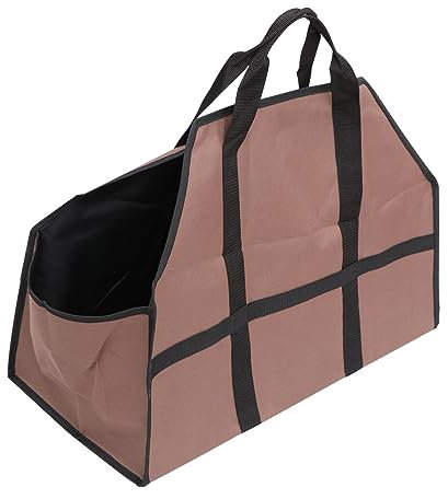 WHAMVOX 1stück Große Kapazität Holztrage Tasche Für Und Strapazierfähige Handtasche Canvas Kaffee Für Lagerung Und Transport Von Gartenwerkzeugen Und
