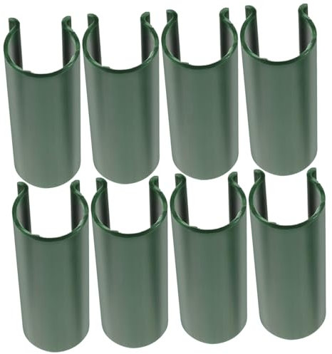 TOYANDONA 32piezas Abrazaderas De Invernadero De Resistentes Al Calor Para Fijar Cubiertas Refugios y Protección De Aves Compatibles Tubos